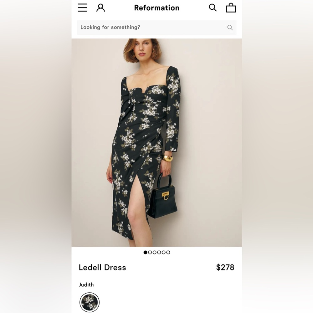 Reformation Ledell Dress size 2